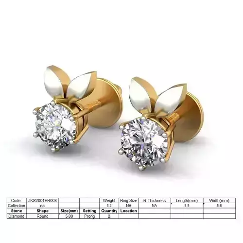 Earrings - ER008 3D print model