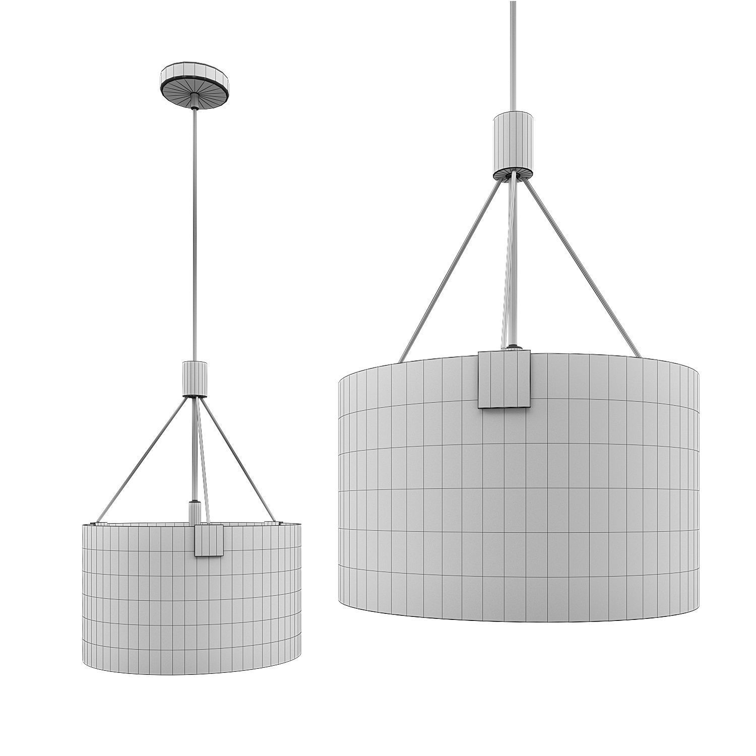 POTOSI Suspension lamp 3D model_1