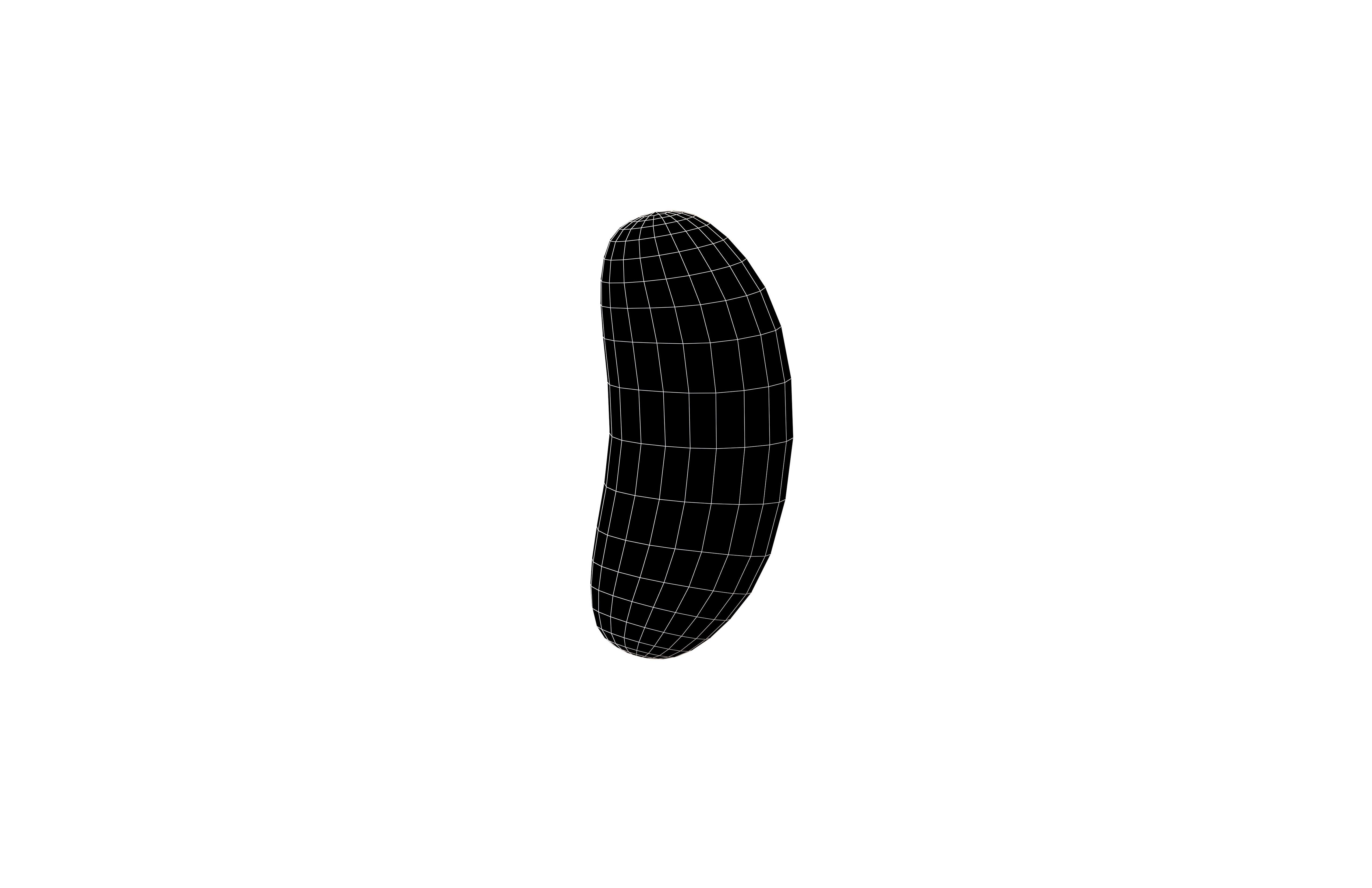 Jelly Beans Chocolate v1 002 Low-poly 3D model_5