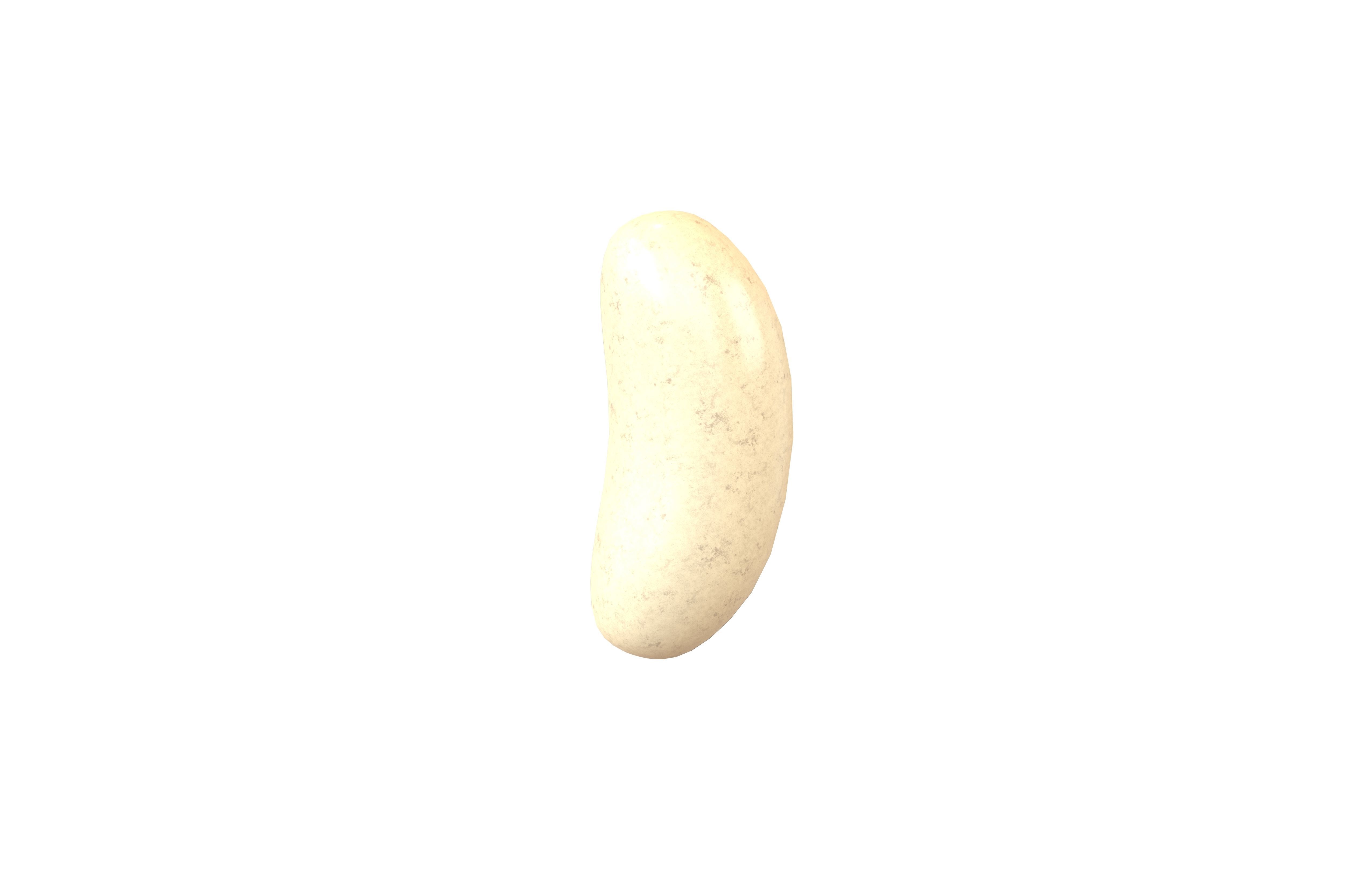 Jelly Beans Chocolate v1 002 Low-poly 3D model_1