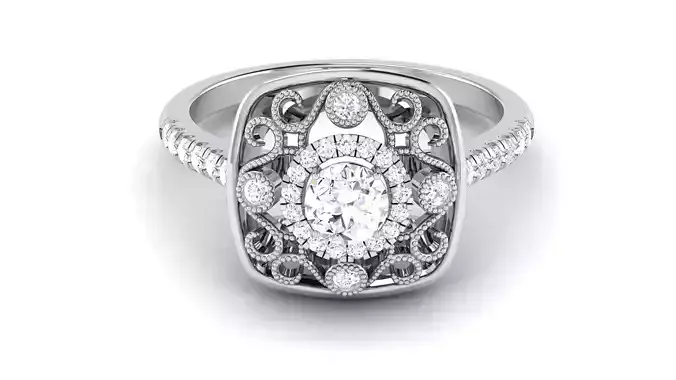 Solitaire Engagement Wedding Rings Bridal Ring