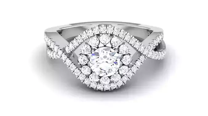 Solitaire Engagement Wedding Rings Bridal Ring