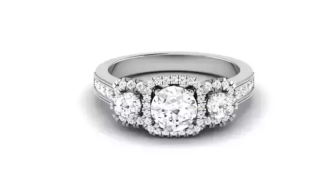 Solitaire Engagement Wedding Rings  Bridal Ring