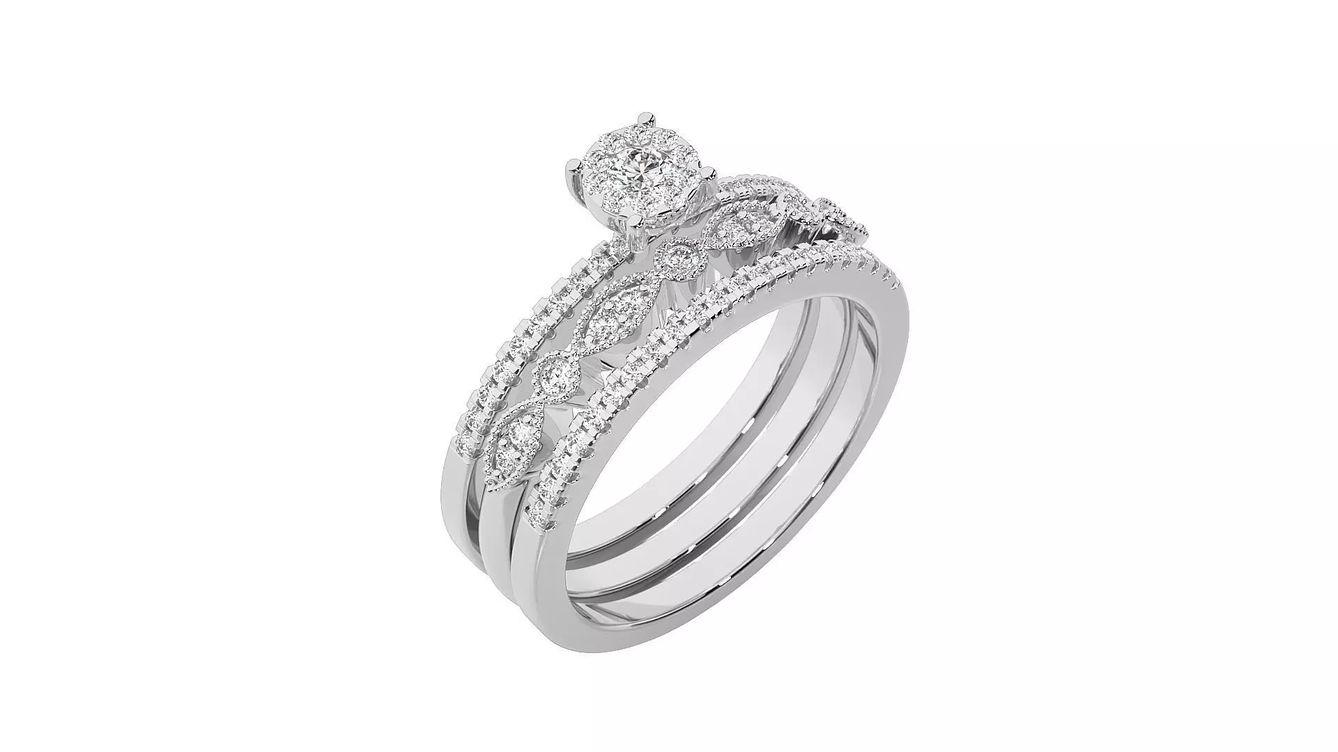 Ring - 007 3D print model_0