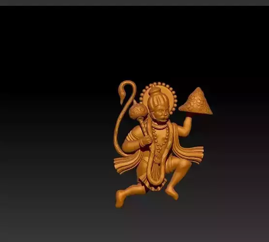 Hanuman JI 3D print model 3D print model