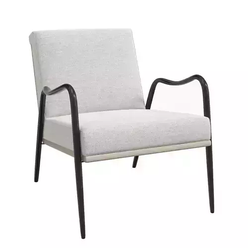 Armora Lounge Chair Holly Hunt grey