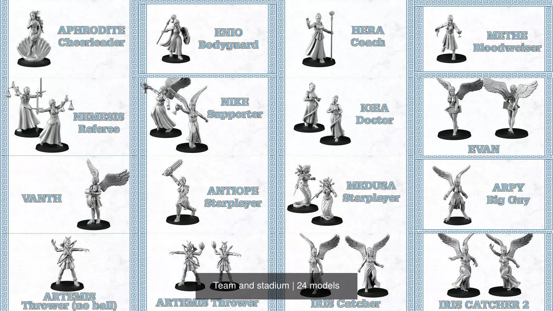 Team and stadium 3D Model Collection_1