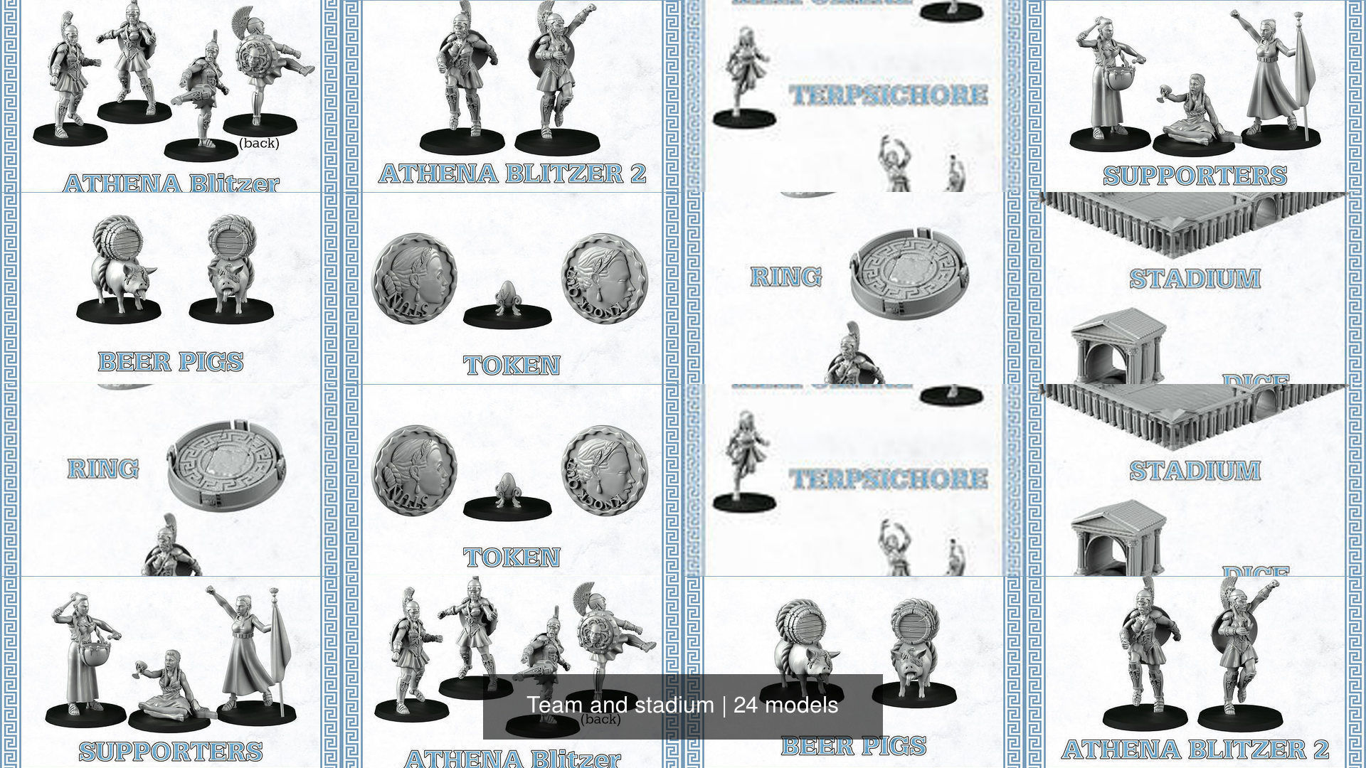 Team and stadium 3D Model Collection_4