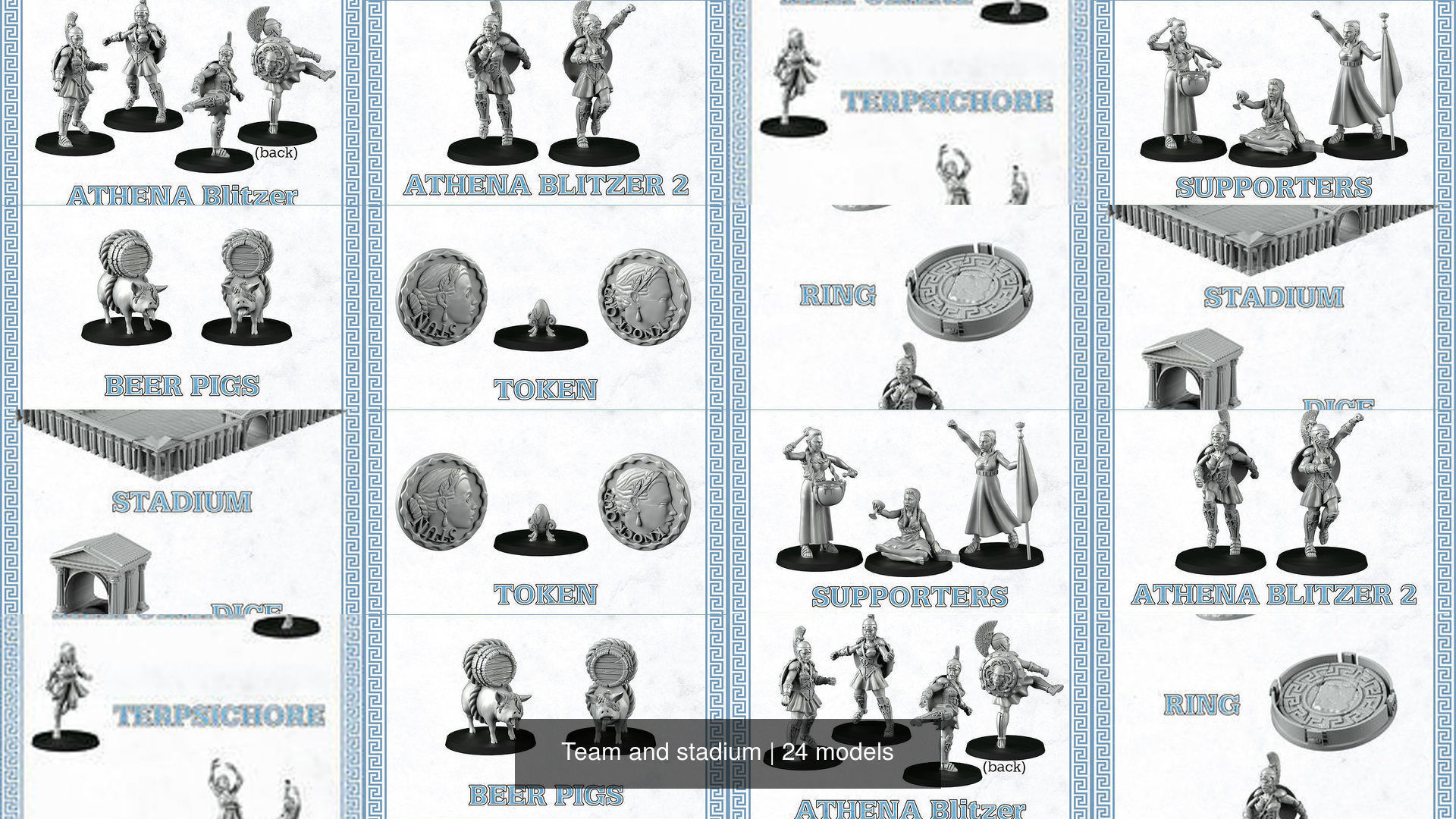 Team and stadium 3D Model Collection_2