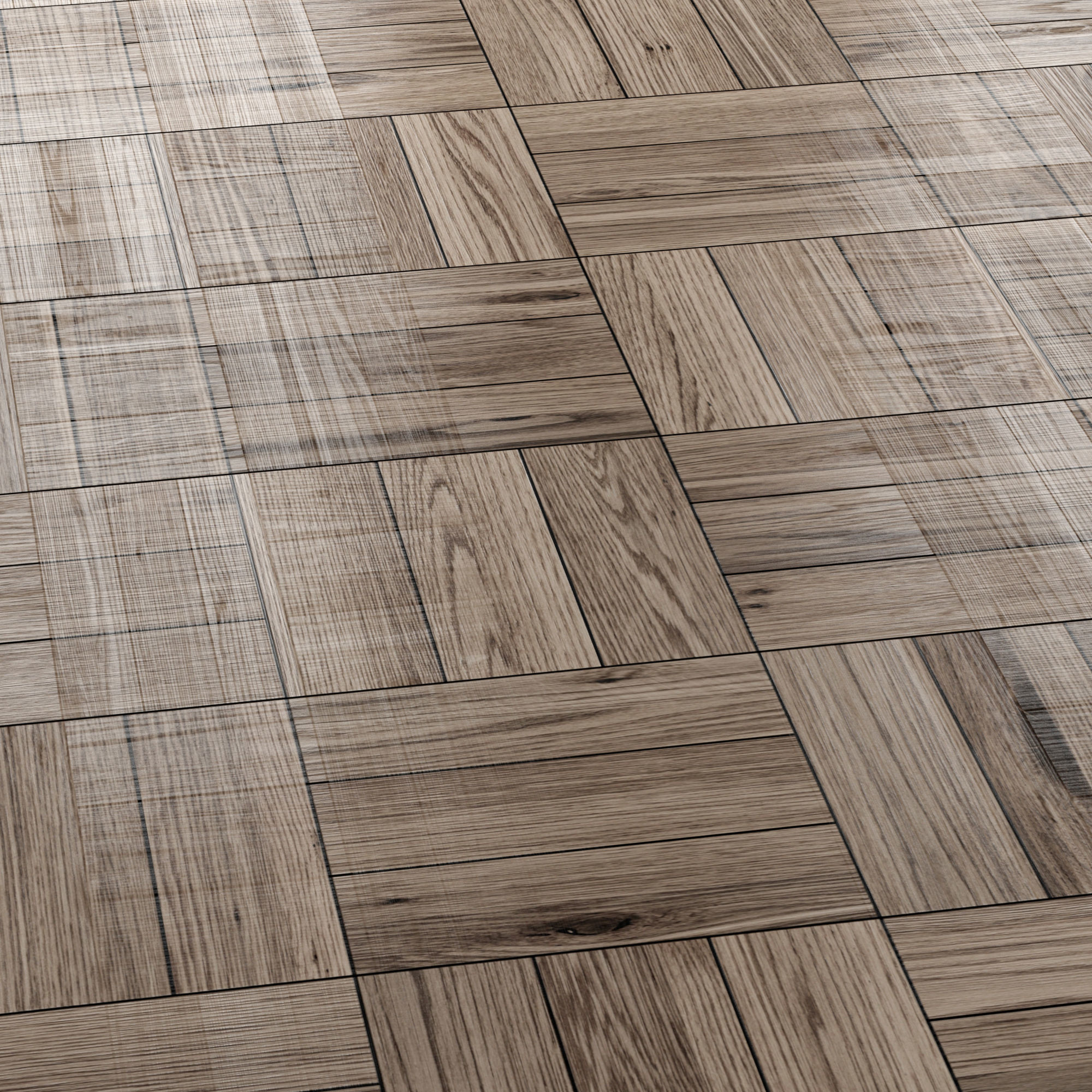 Wood floor 4 basket with 2 colors Texture_2