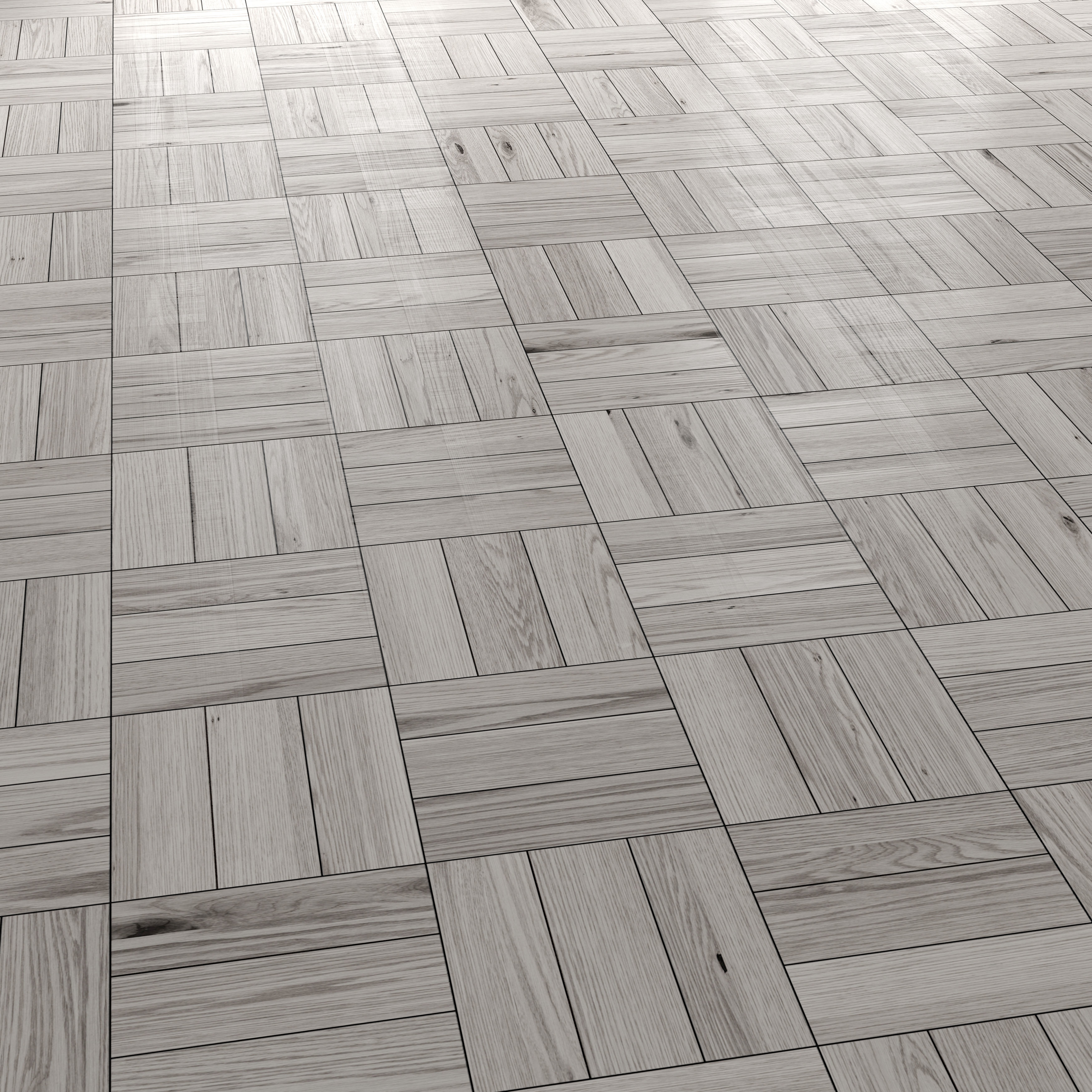 Wood floor 4 basket with 2 colors Texture_1