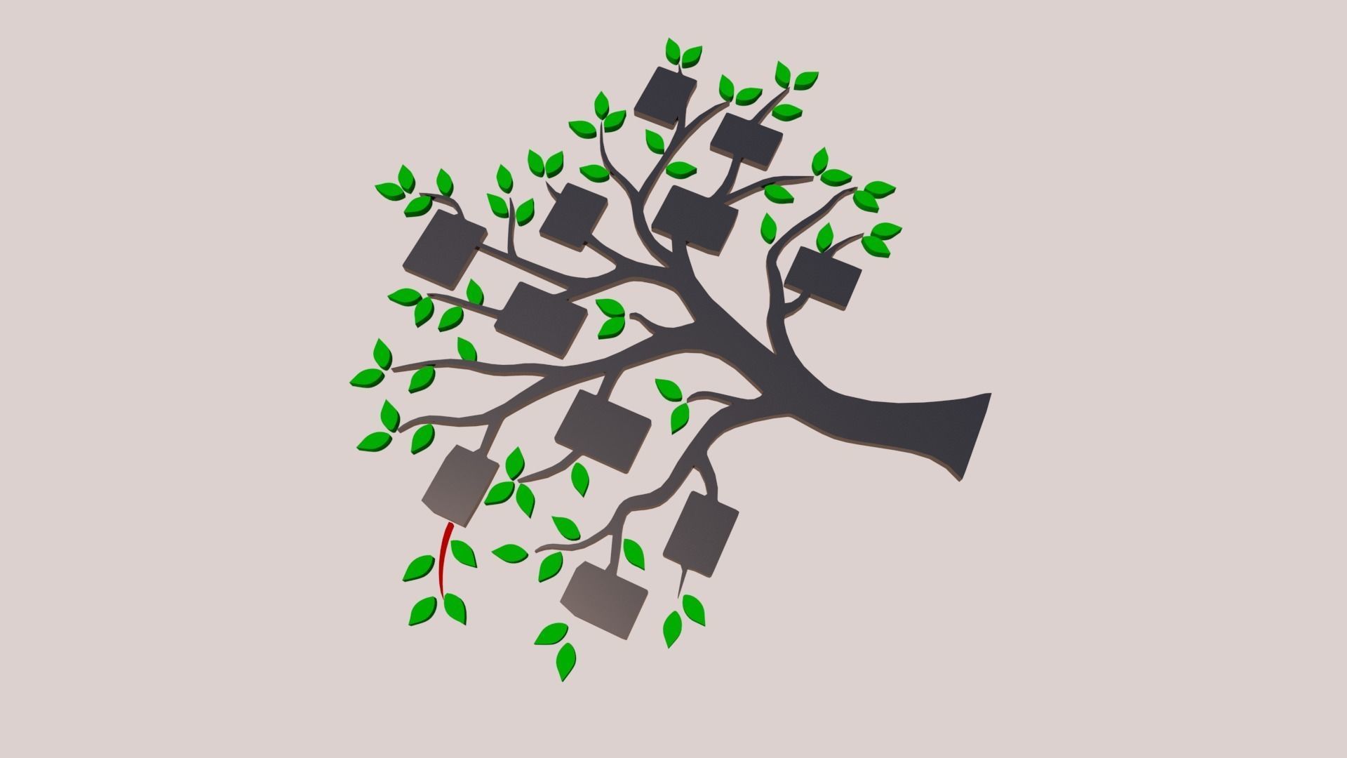 3D model family tree VR / AR / low-poly | CGTrader