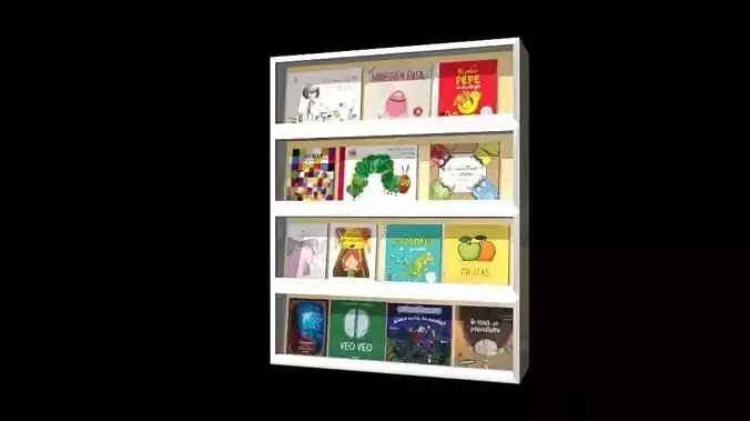 ESTANTERIA CUENTOS LWO Y OBJ