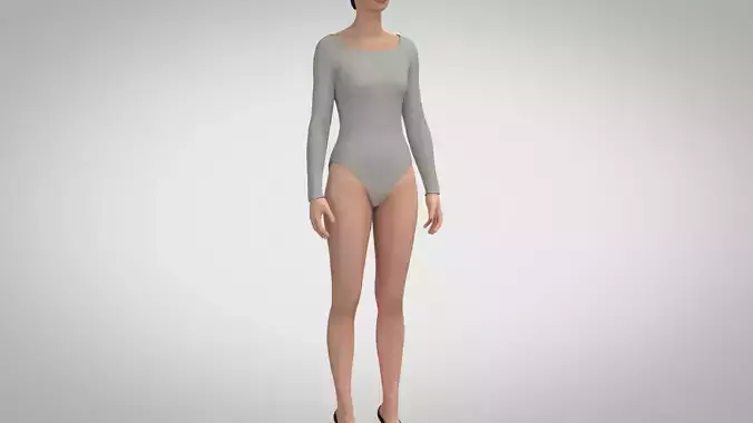 Leotard - Raglan Sleeve