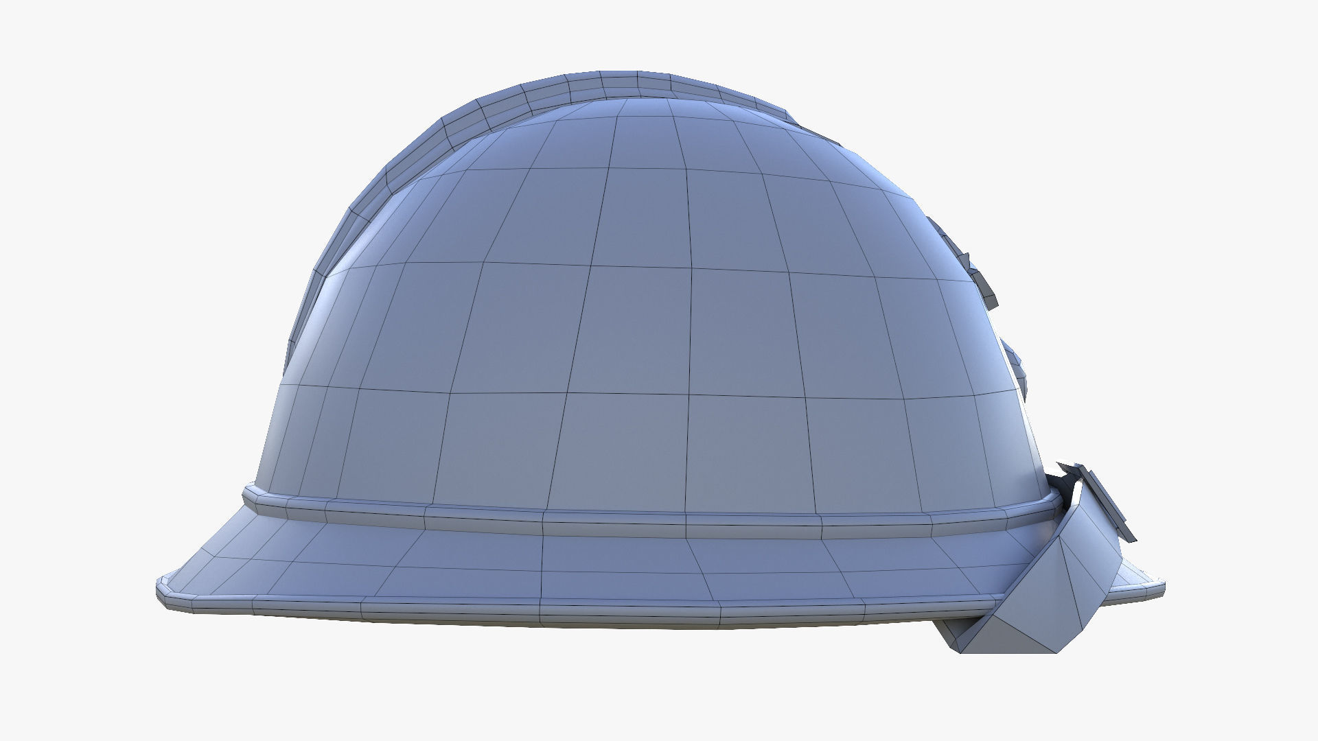 M15 Adrian Helmet Low-poly 3D model_20