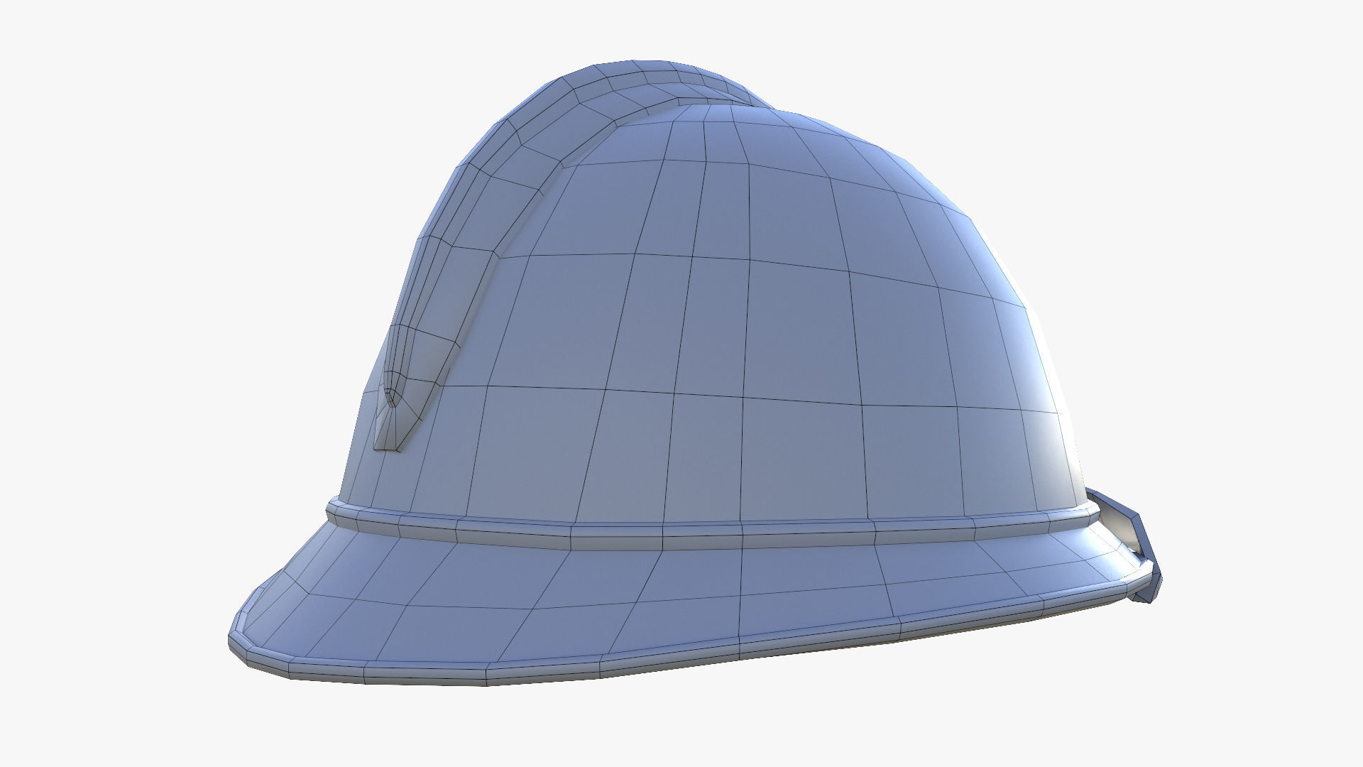 M15 Adrian Helmet Low-poly 3D model_19