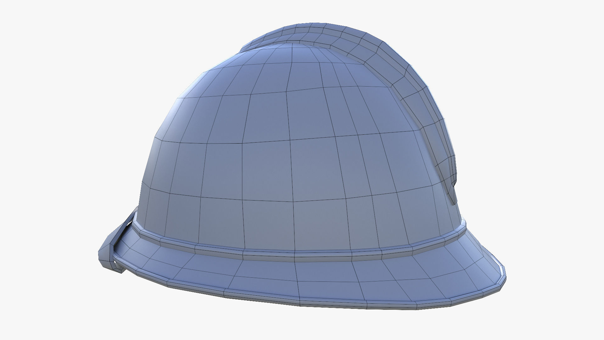 M15 Adrian Helmet Low-poly 3D model_17