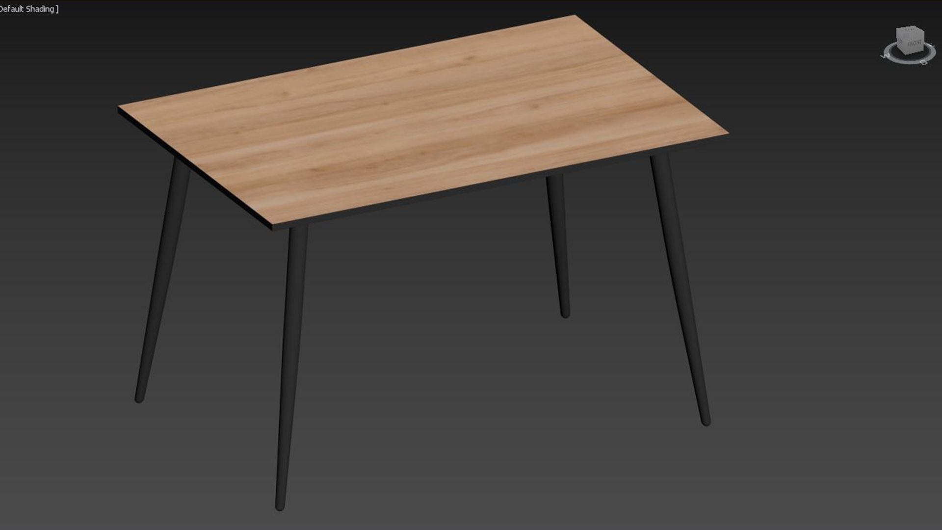 Wilma Homifab Rectangular Dining Table 3D model_7
