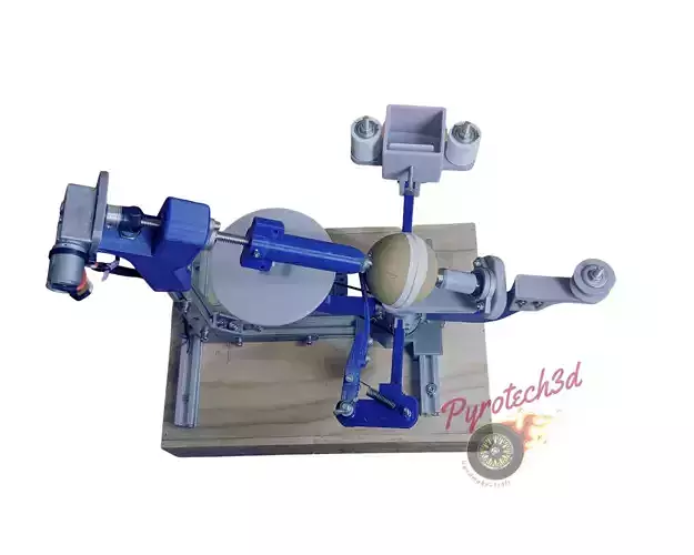 Making the Firework Shell Pasting Machine mini 3D print model