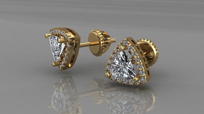 WOMEN EARRINGS 3D print model