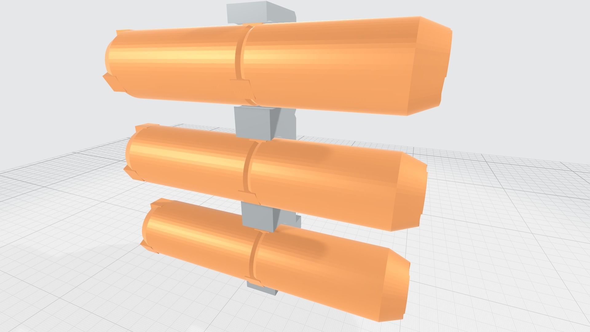 -MHO02C- 1-144 Mecha Robot MS high detailed missile arrays 3D print model_15