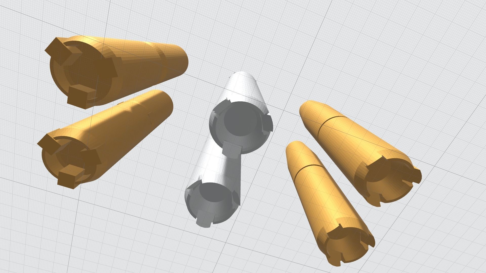 -MHO02C- 1-144 Mecha Robot MS high detailed missile arrays 3D print model_11