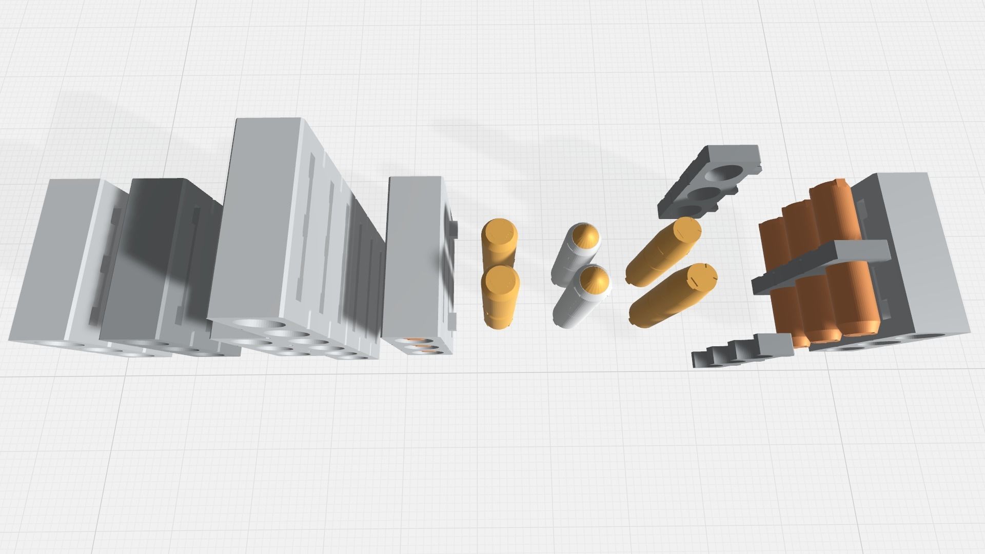 -MHO02C- 1-144 Mecha Robot MS high detailed missile arrays 3D print model_1