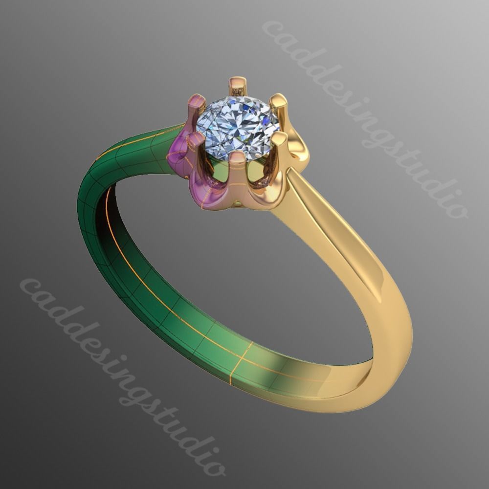 Ring iz30 3D print model_1