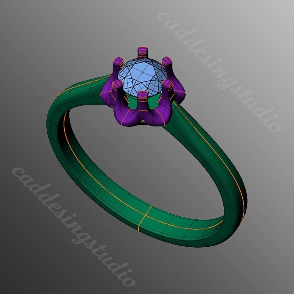Ring iz30 3D print model_2