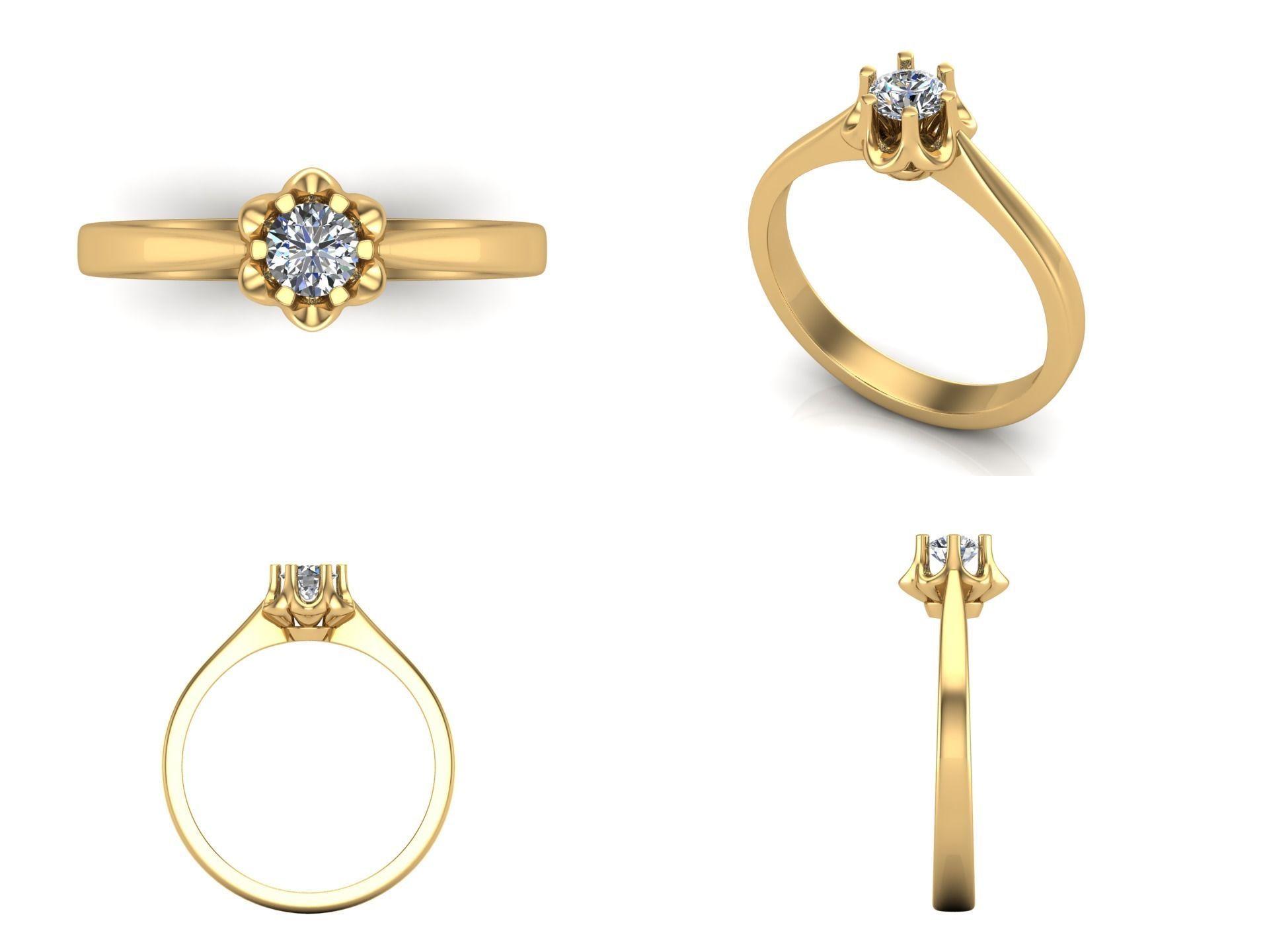 Ring iz30 3D print model_4