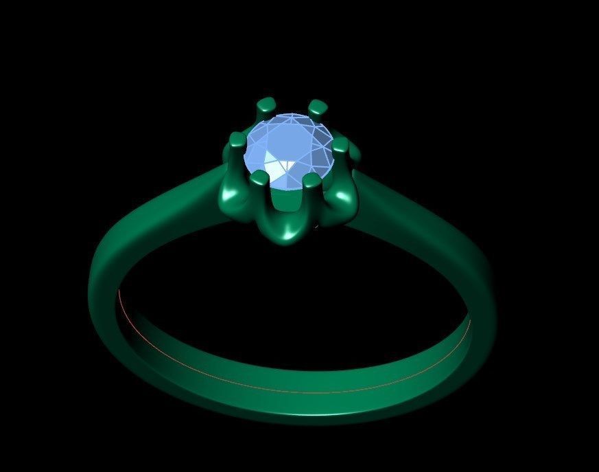 Ring iz30 3D print model_12