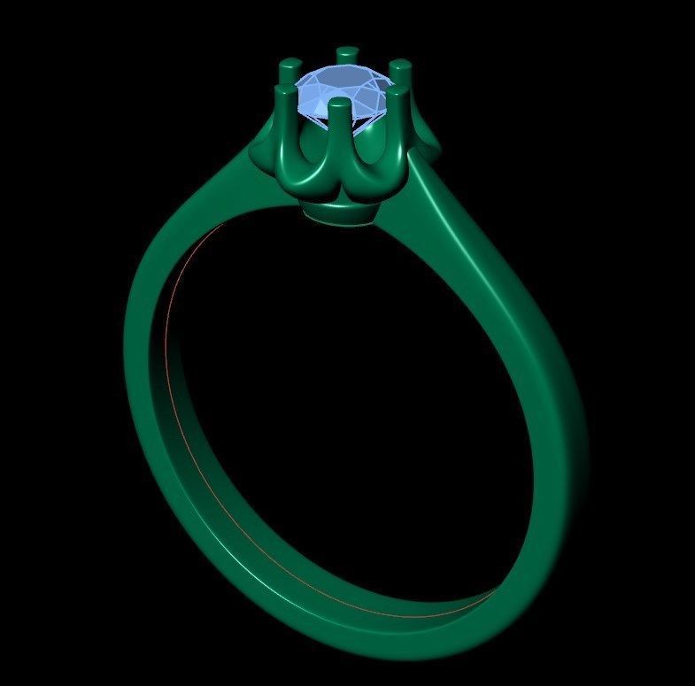 Ring iz30 3D print model_13