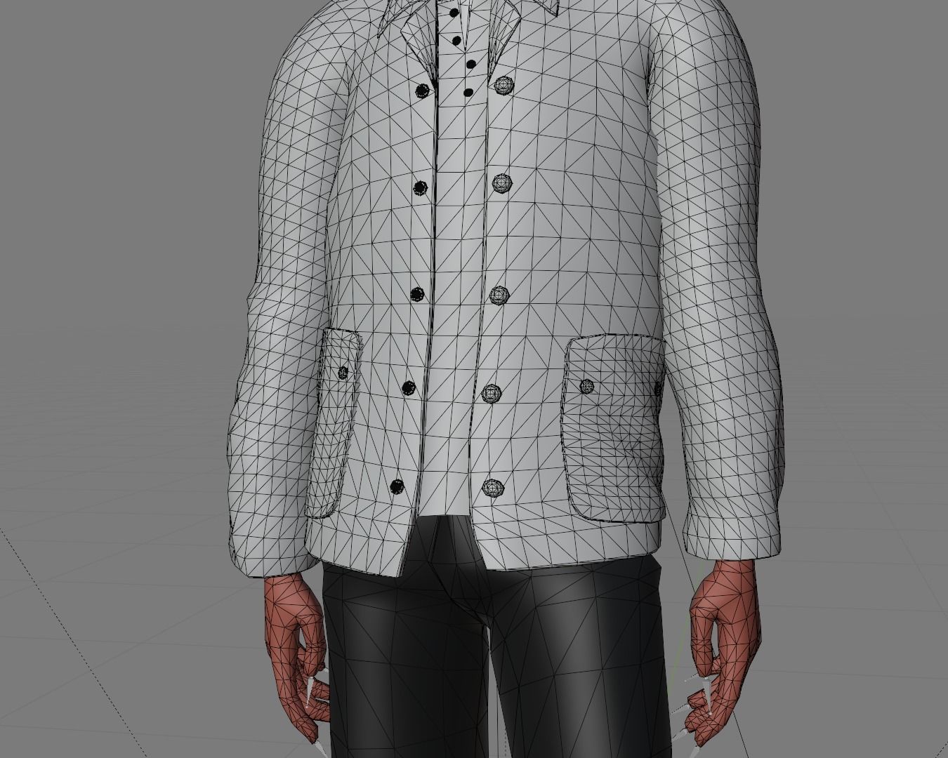 Drake Canadian rapper 3D Character Low-poly 3D model_7