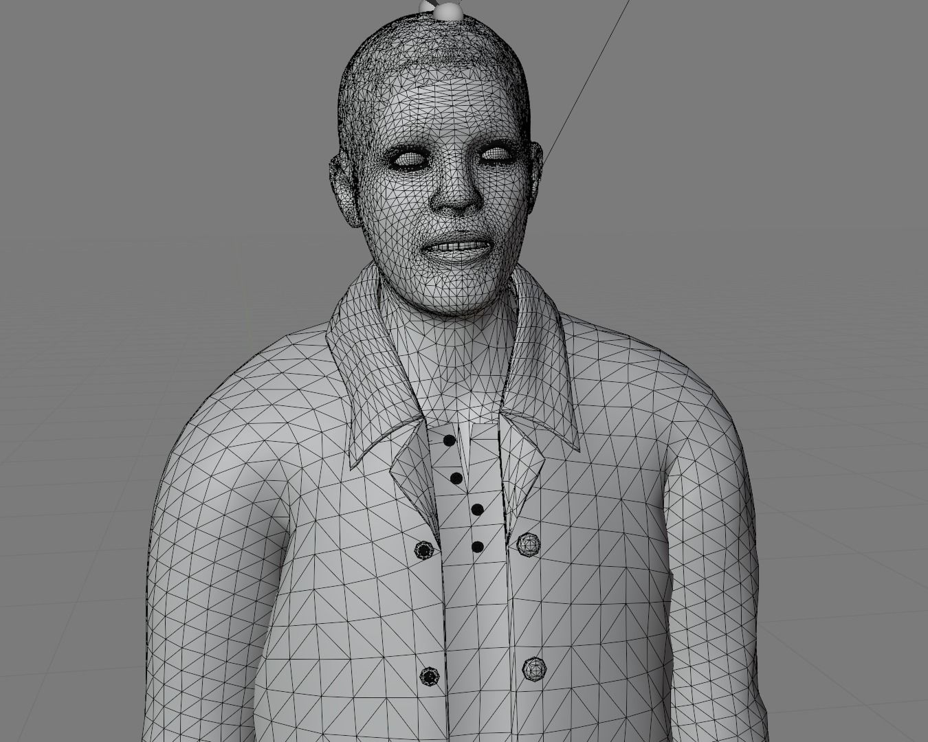 Drake Canadian rapper 3D Character Low-poly 3D model_6