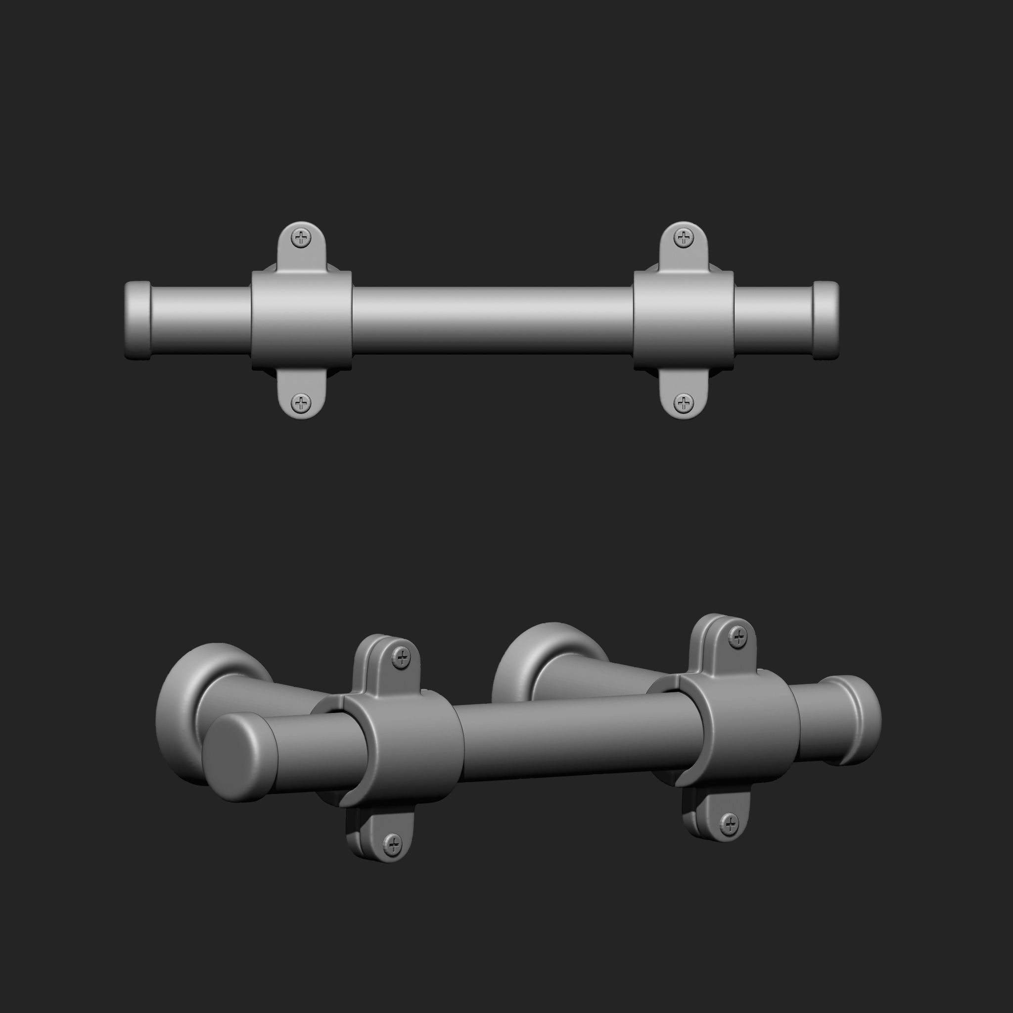 Door Latch IMM Brush Pack 15 in One vol 3 3D model_3