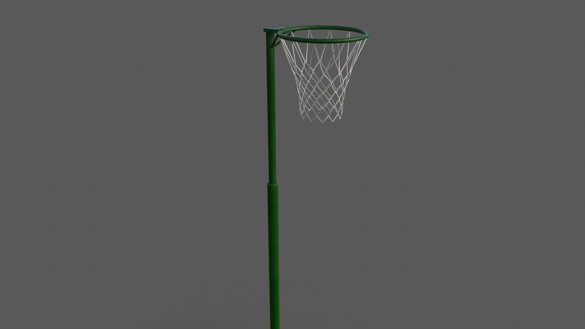 PBR Old School Basketball Stand Hoop Low-poly 3D model_24