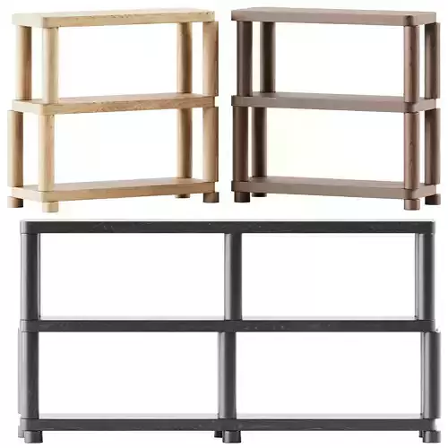 Resident Offset Shelf 2-Tier by Philippe Malouin