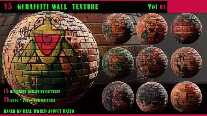 Geraffiti wall 2K VOL1