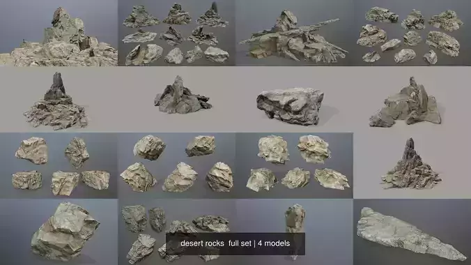 desert rocks  full set