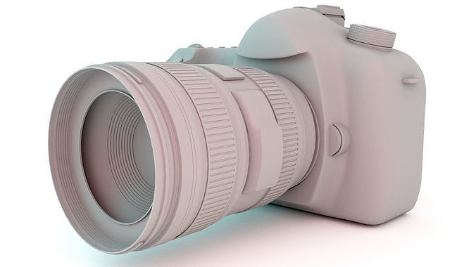 Canon Mark III 3D model