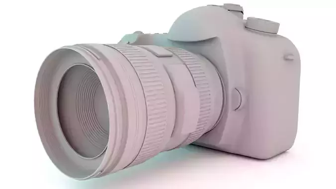 Canon Mark III 3D model