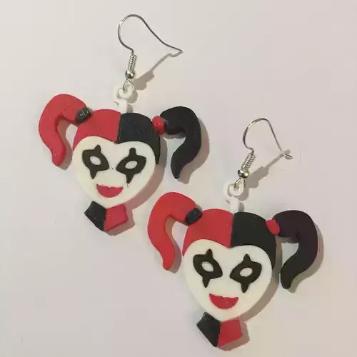 Harley Quinn Earrings