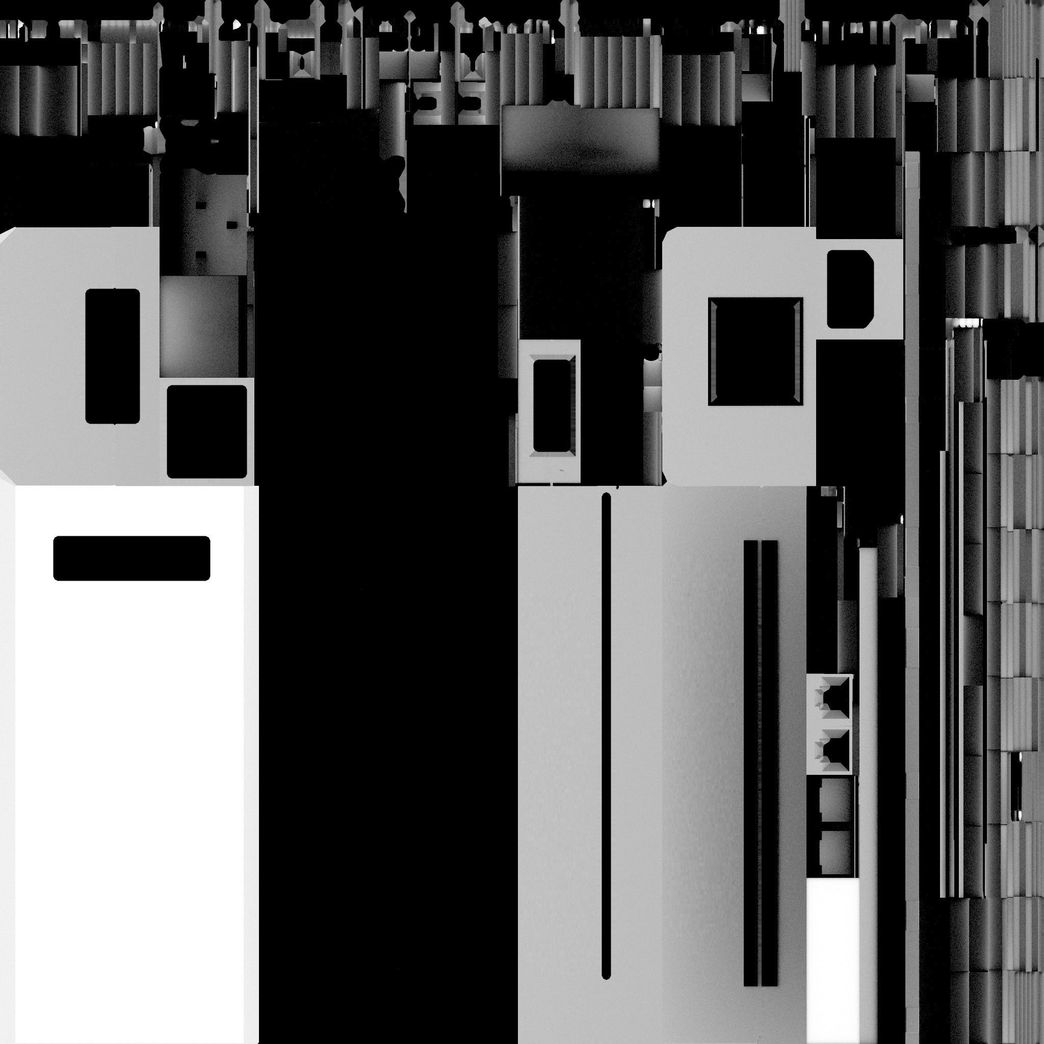 Generic PoE Injector 3D model_9