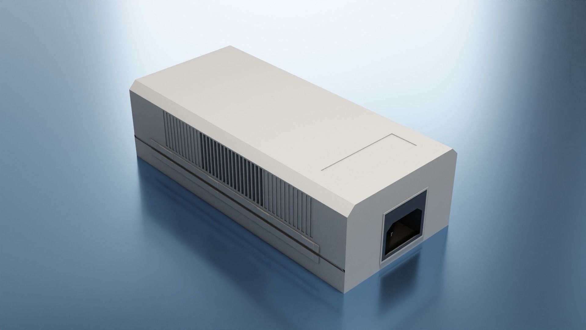 Generic PoE Injector 3D model_2