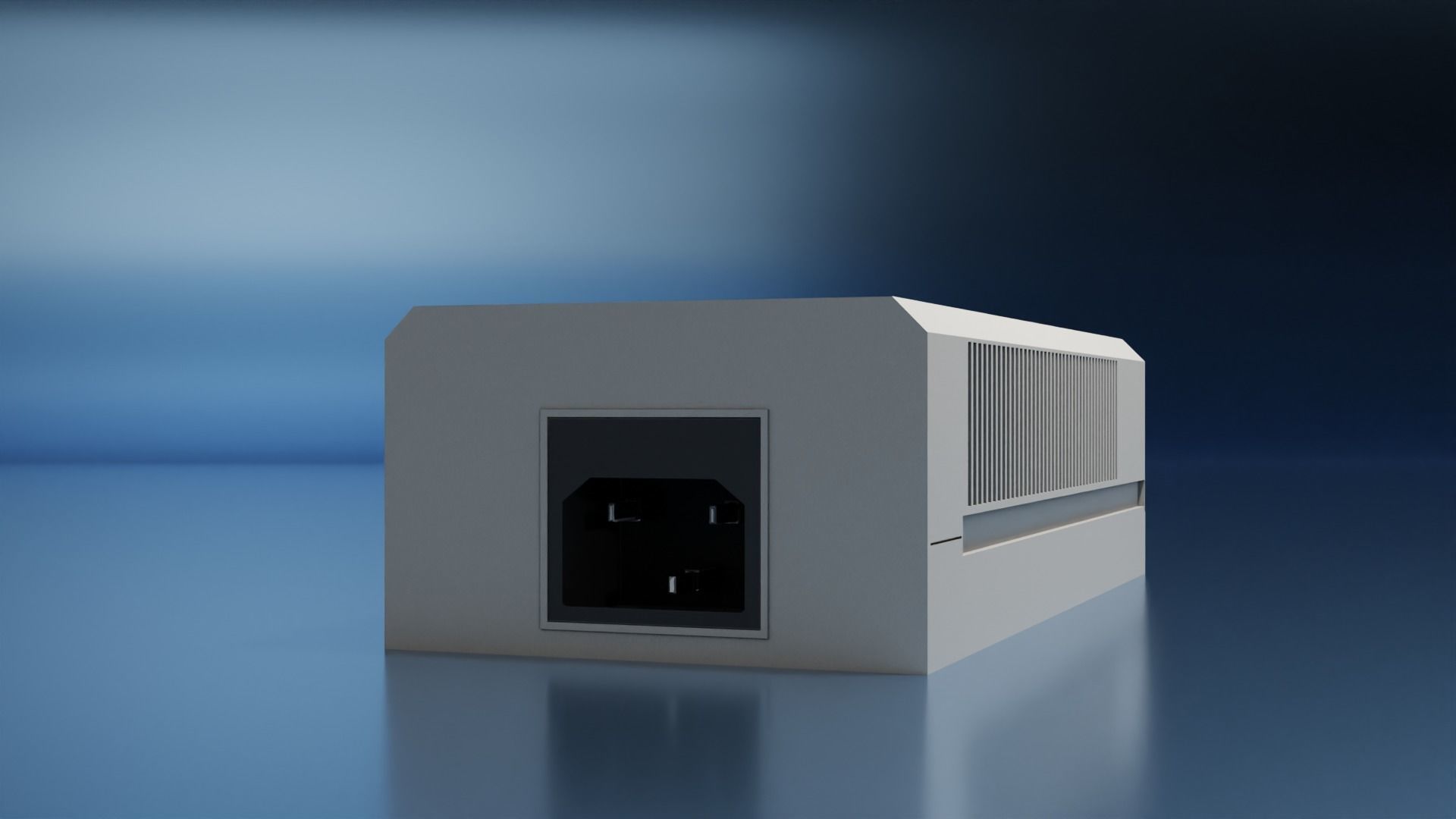 Generic PoE Injector 3D model_5