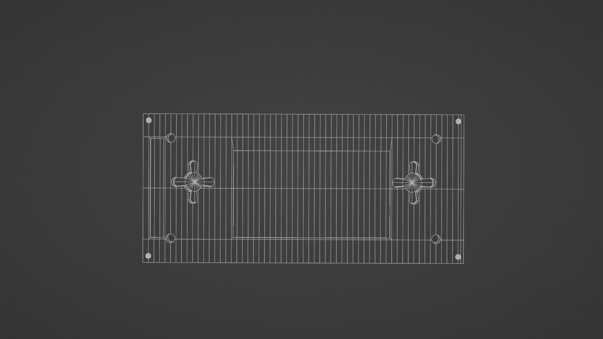 Generic PoE Injector 3D model_8