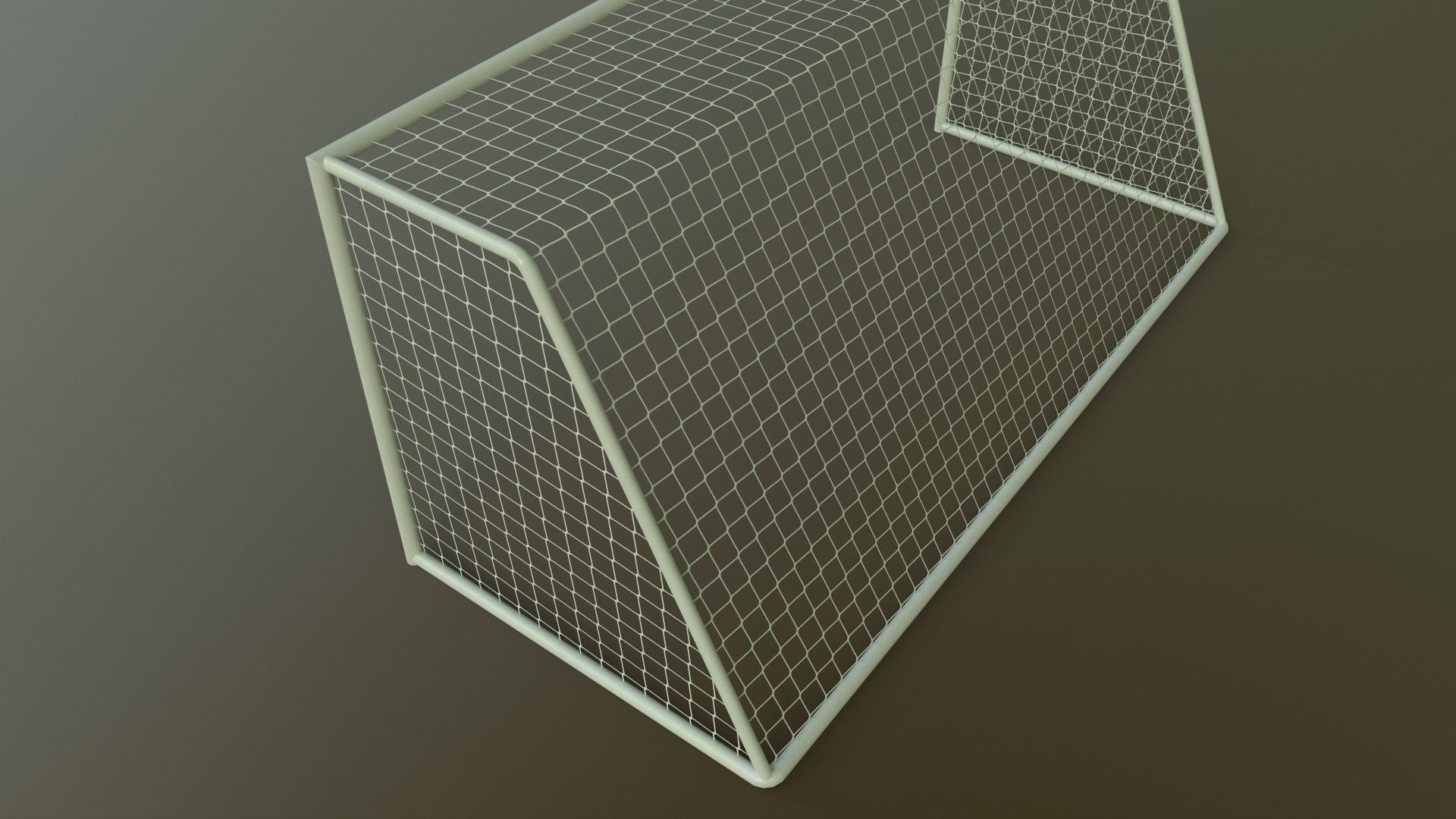 PBR Soccer Football Goal Post C Low-poly 3D model_15