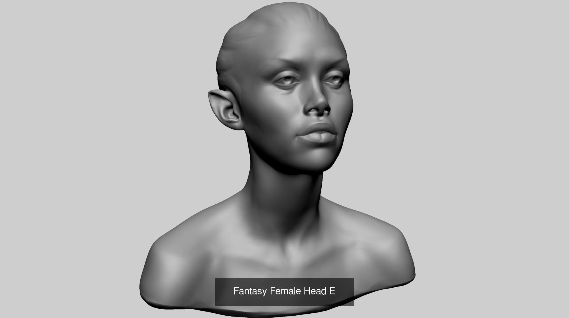 Fantasy Female Head Collection A _5