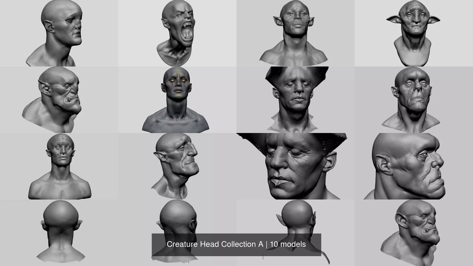 Creature Head Collection A _0