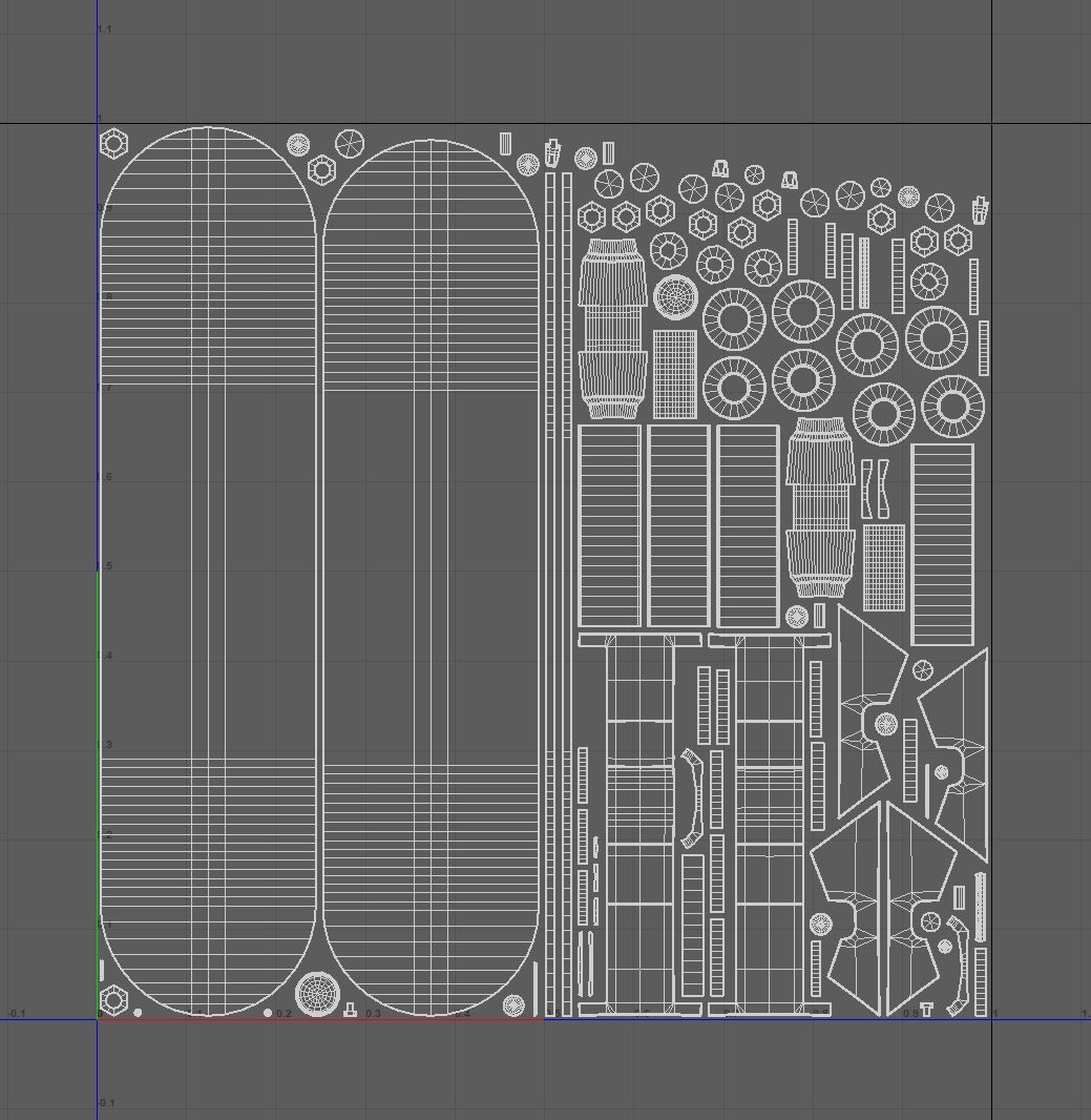 Realistic Skateboard 3D low-poly model with checkered pattern Low-poly 3D model_8